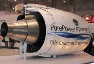 Pratt & Whitney PW1000G — Geared turbofan, common on the Airbus A220 and A320neo