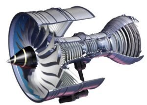 Rolls-Royce Trent series engine — used on wide-body aircraft